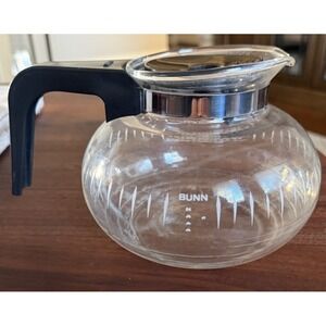 Vintage Bunn Easy Pour 6 Cup Carafe Glass Replacement Decanter Coffee Pot